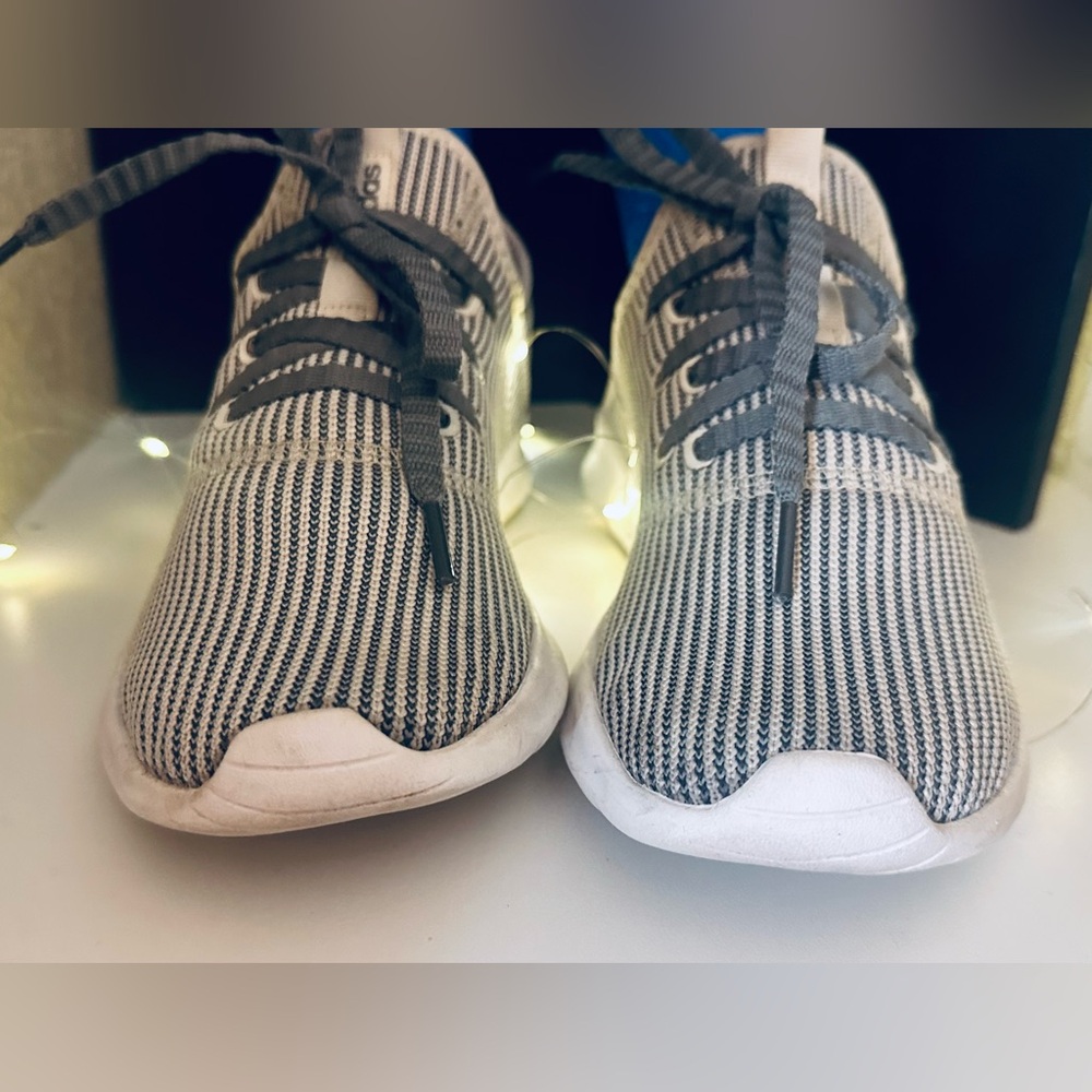 2/$20 Adidas Cloudfoam Gray and White Women’s Size 9